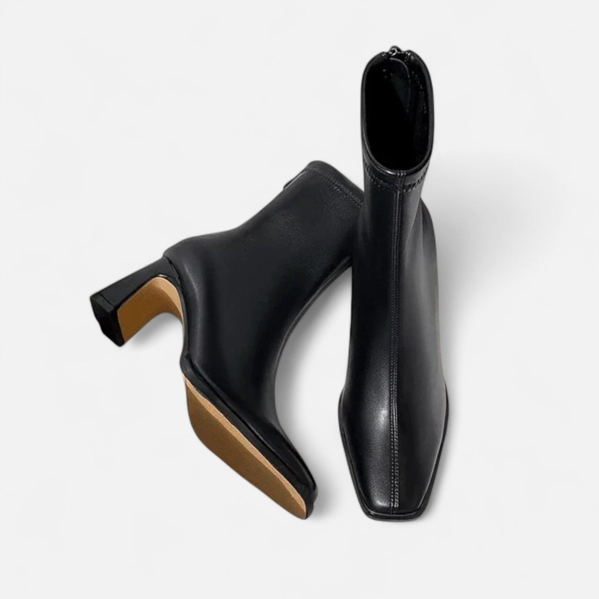 Women’s Vintage Ankle Boots | Square-Toe Design