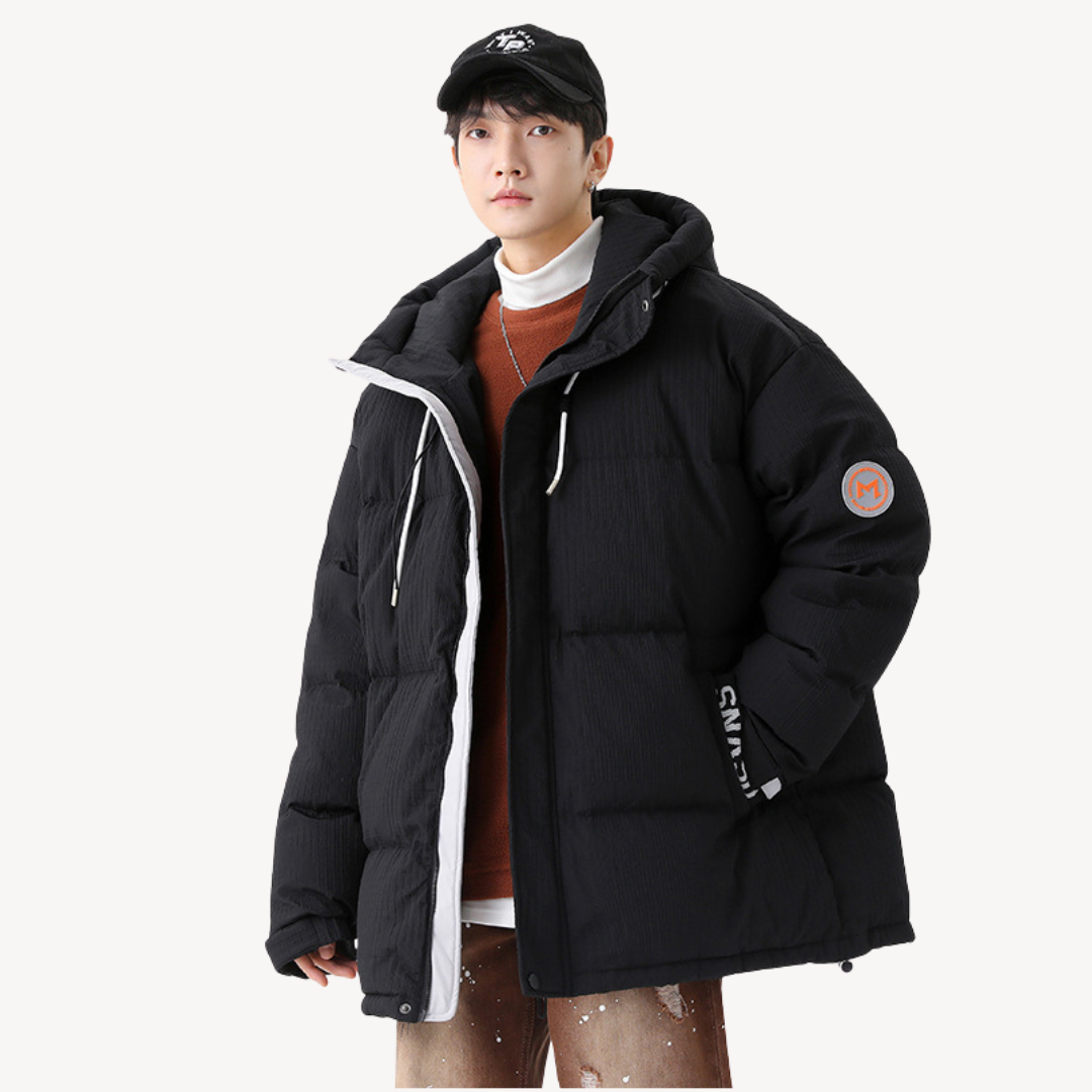 Men's Stylish Puffer Jacket | Padded Design
