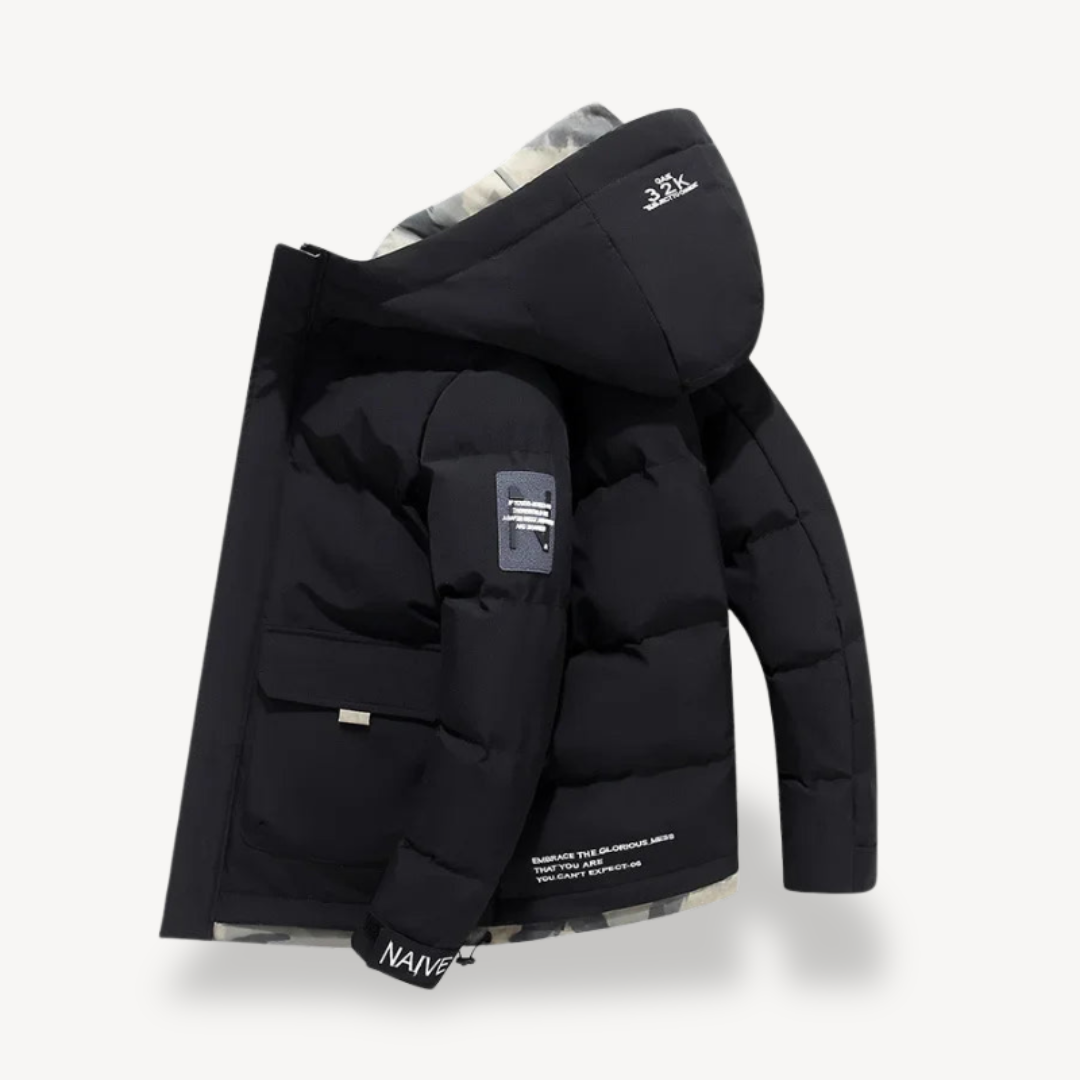 Men's Stylish Puffer Jacket | Trendy Winter Coat