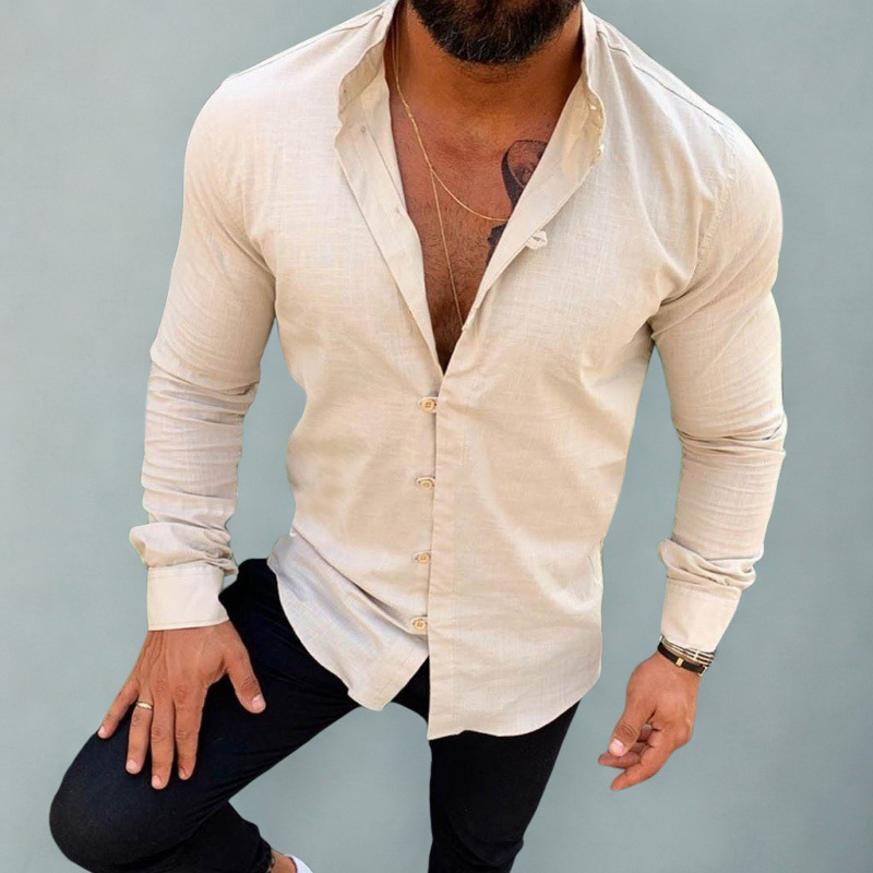 Men’s Casual Button-Up Shirt | Long Sleeve