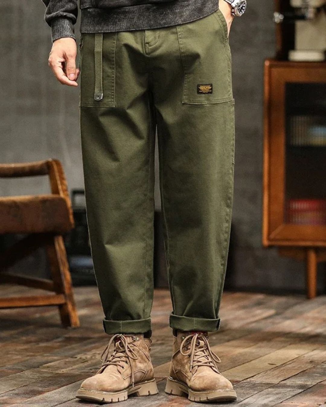 Men’s Vintage Cargo Pants | Trendy