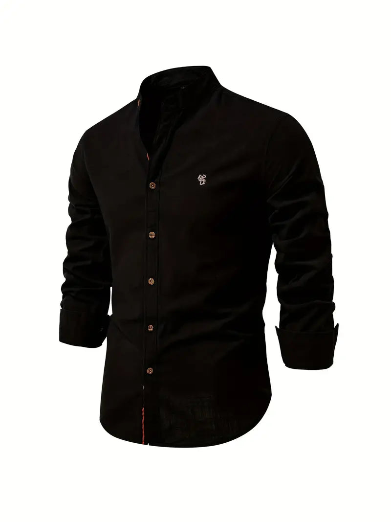 Men’s Buttoned Shirt | Long-Sleeve Design
