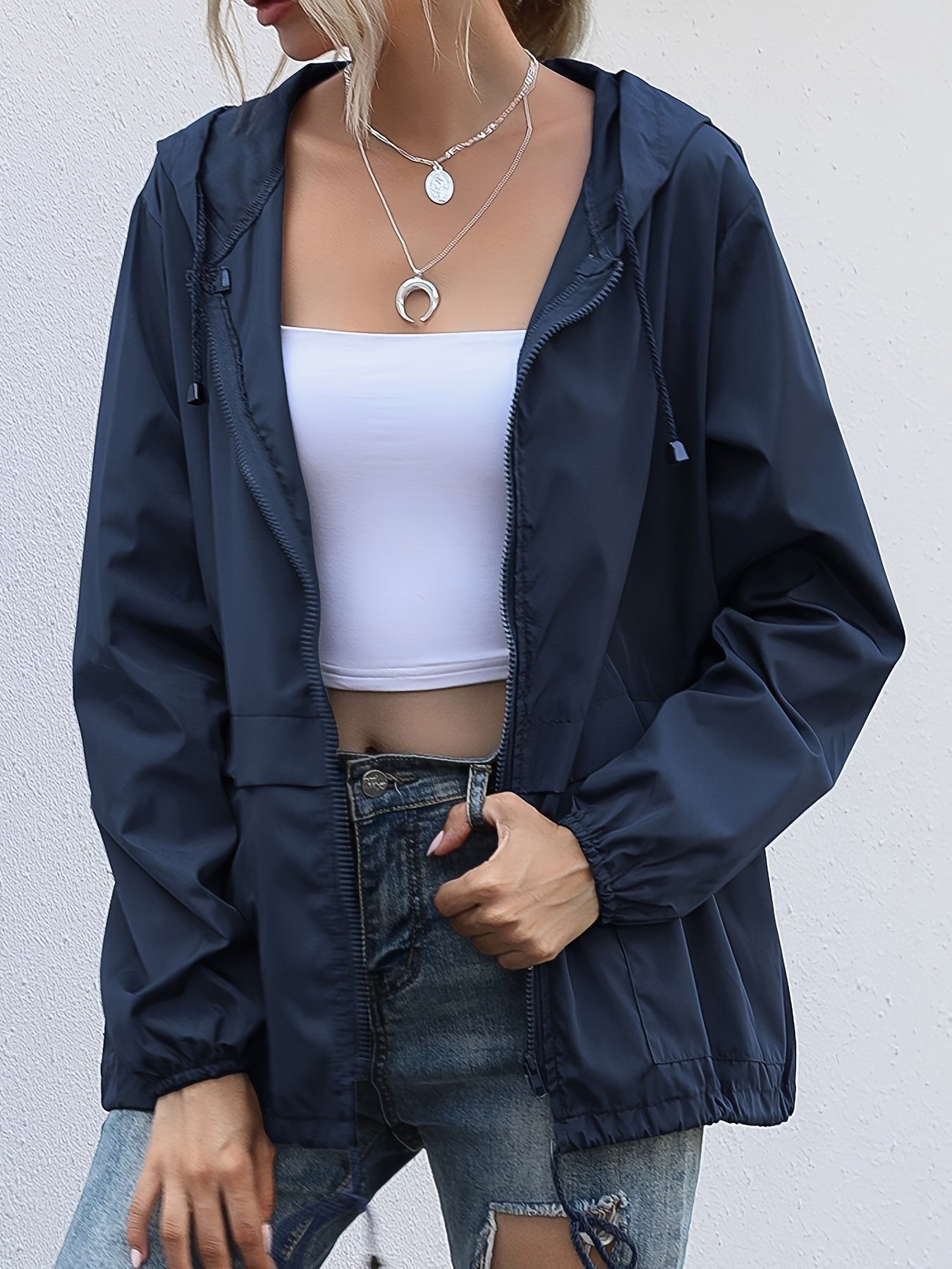 Women’s Stylish Casual Windbreaker | Long Sleeve