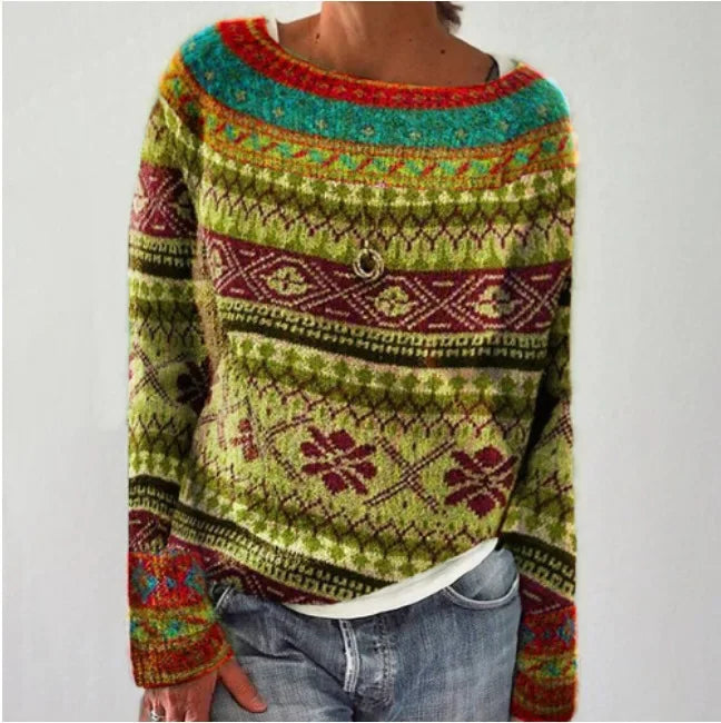 Women’s Retro Sweater | Winter Ready