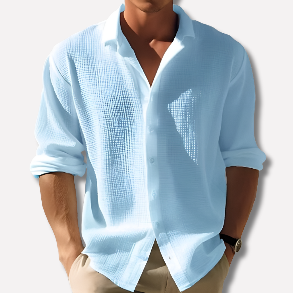 Men’s Minimalist Summer Shirt | Regular Fit