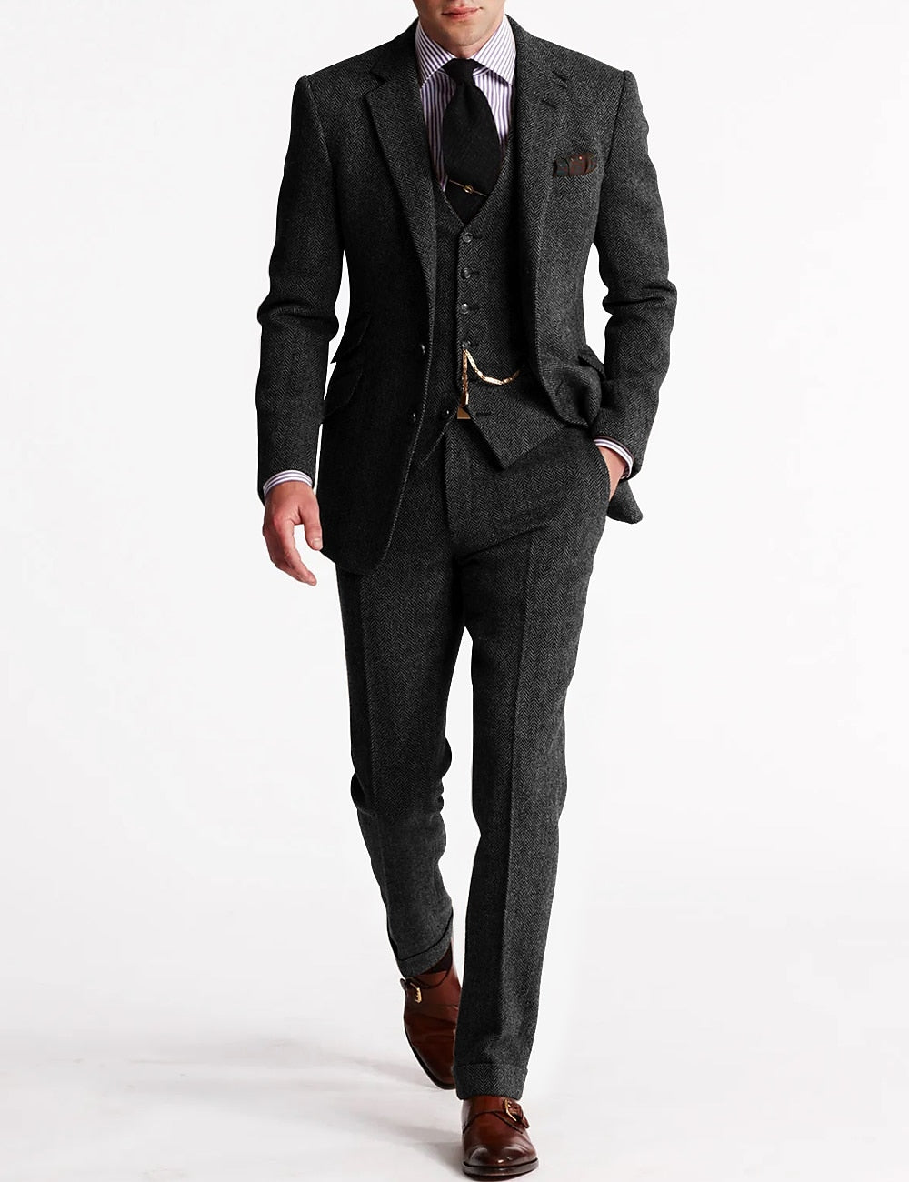 Men’s Stylish Winter Suit | Two-Piece
