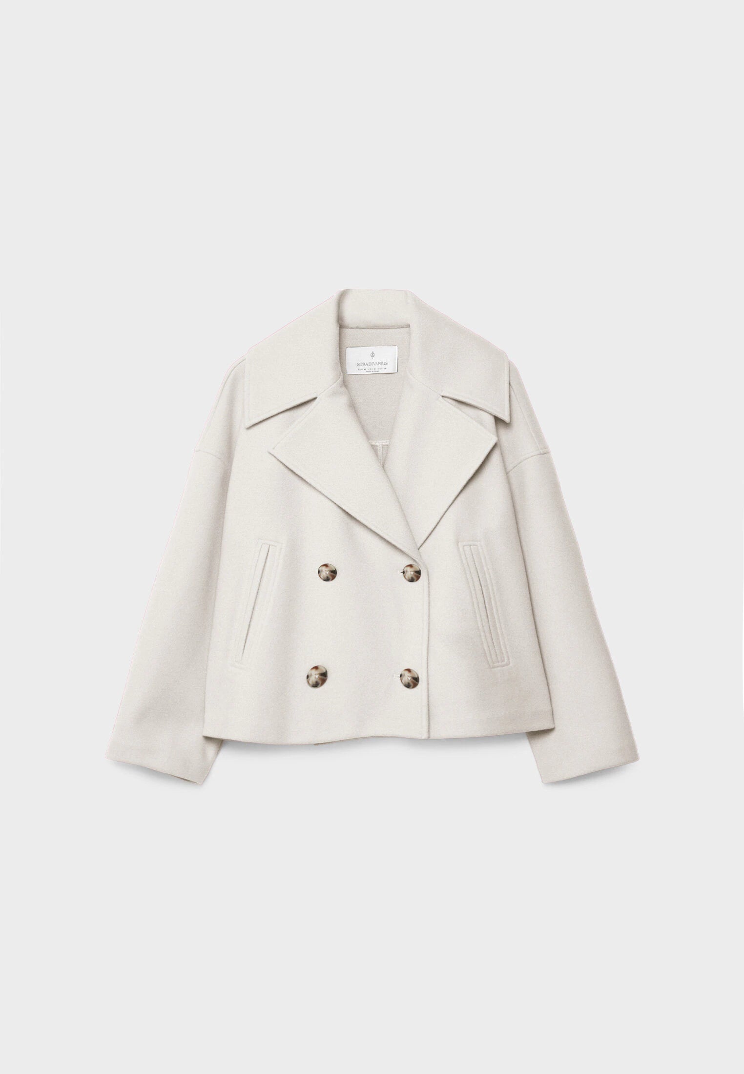 Women’s Stylish Short Double Breasted Coat | Chic