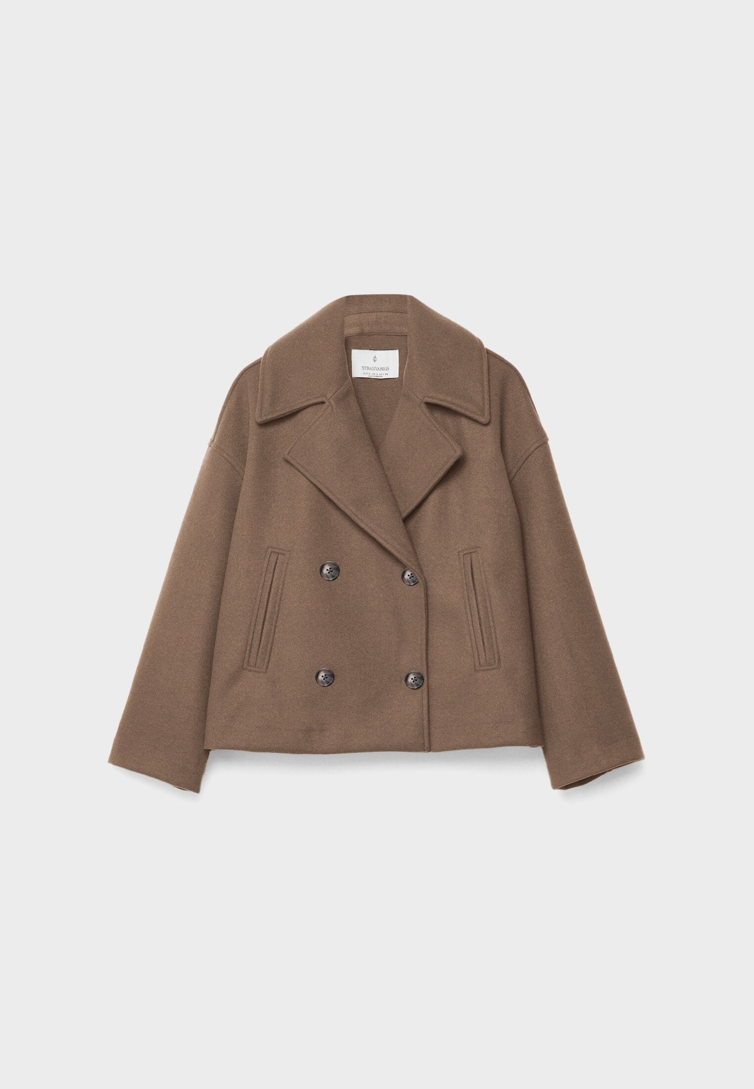Women’s Stylish Short Double Breasted Coat | Chic