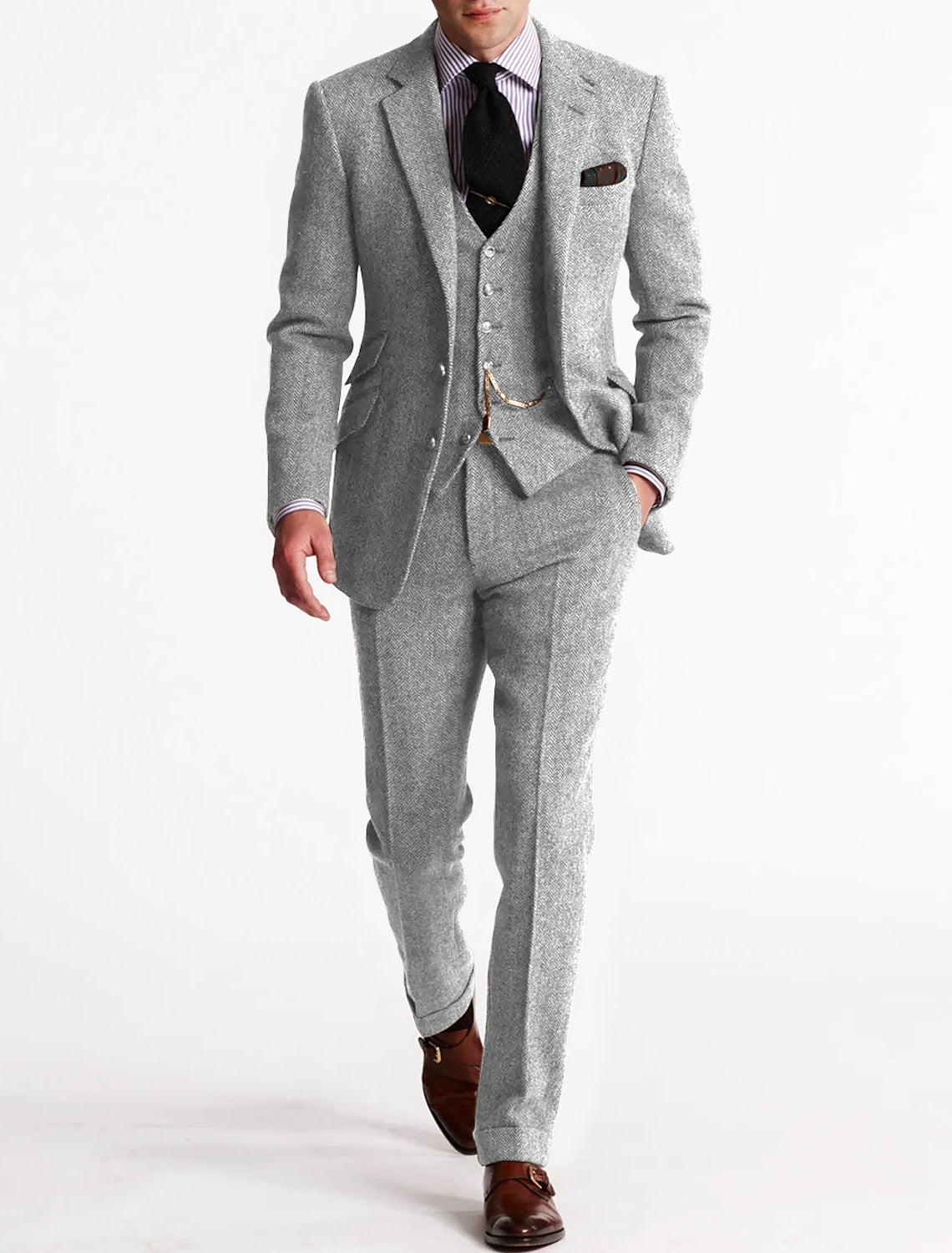 Men’s Stylish Winter Suit | Two-Piece