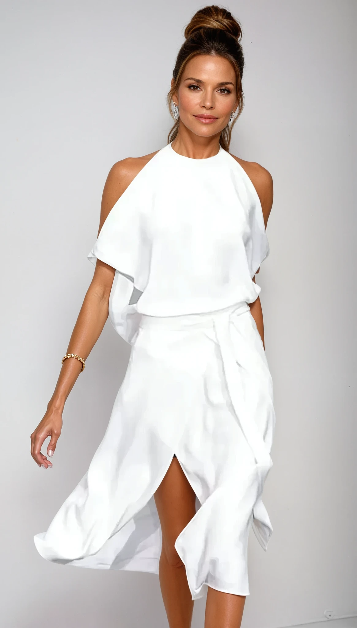 Women’s Dress with Shoulder Cutouts