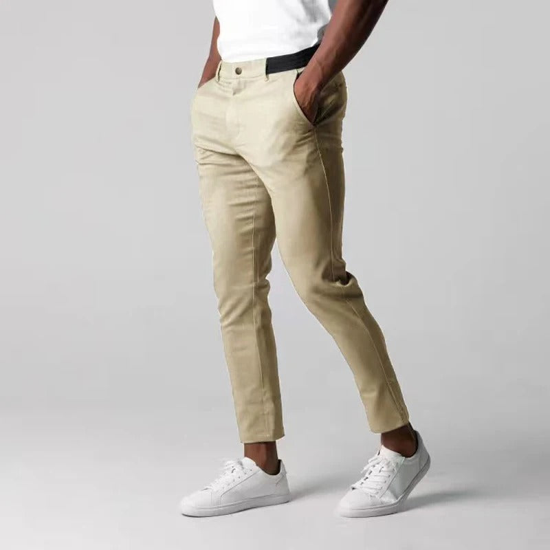 Men’s Slim-Fit Chino Pants | Casual Wear