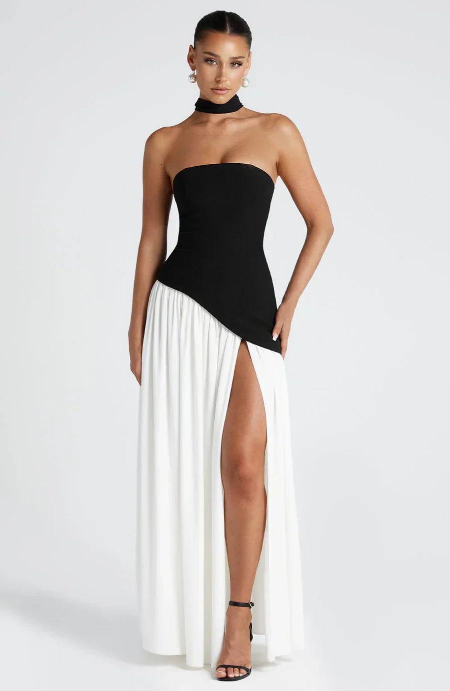 Women’s Wedding Guest Dress | Strapless Maxi
