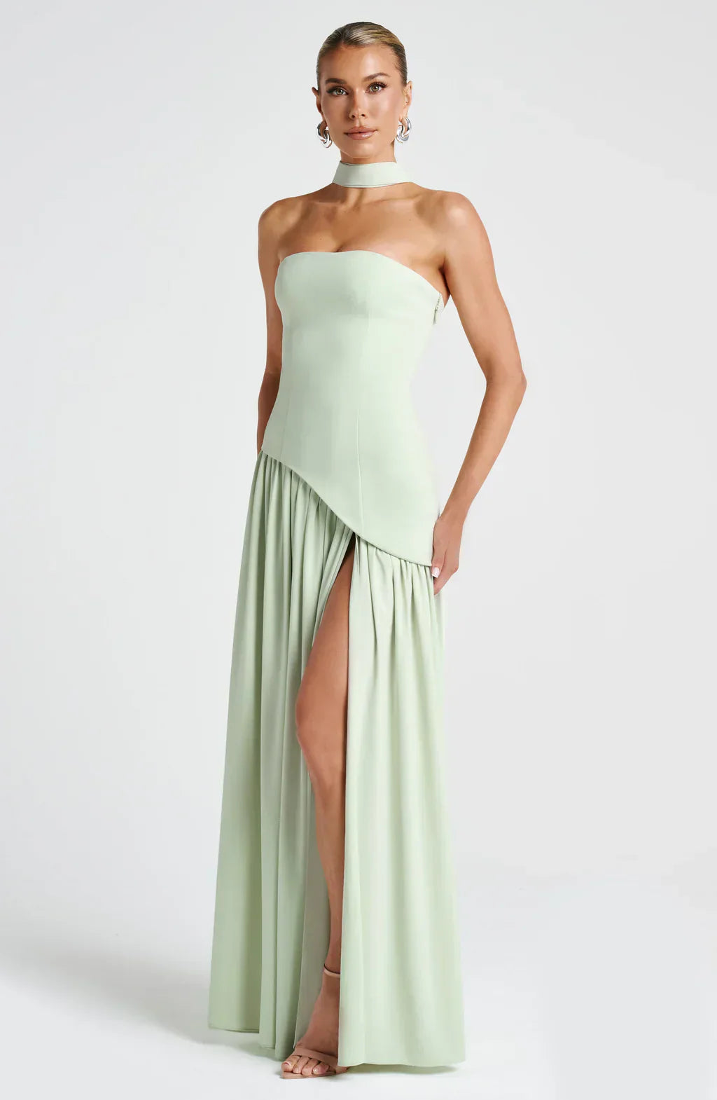 Women’s Wedding Guest Dress | Strapless Maxi