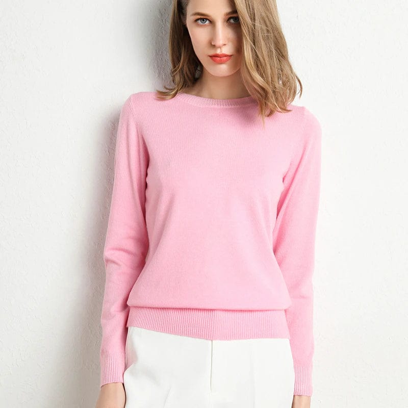 Women’s Classic Round-Neck Jumper | Long-Sleeve