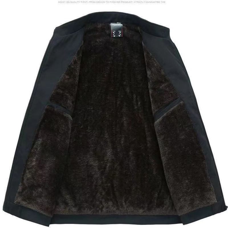 Men’s Zip-Up Jacket | High Neck