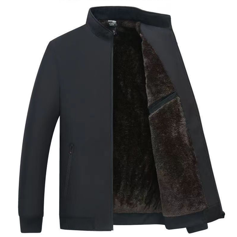 Men’s Zip-Up Jacket | High Neck