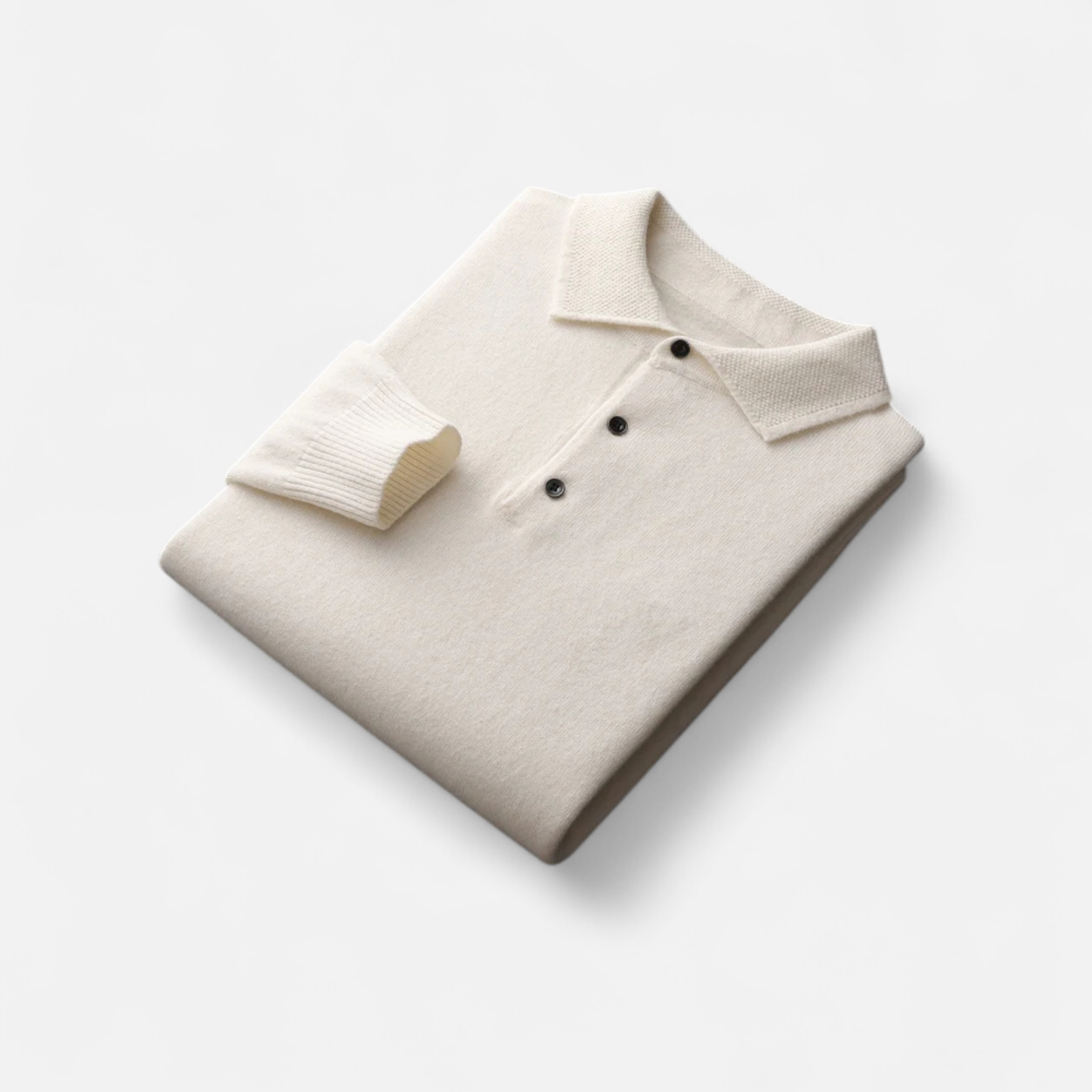 Men’s Classic Polo Pullover | Long Sleeve Style