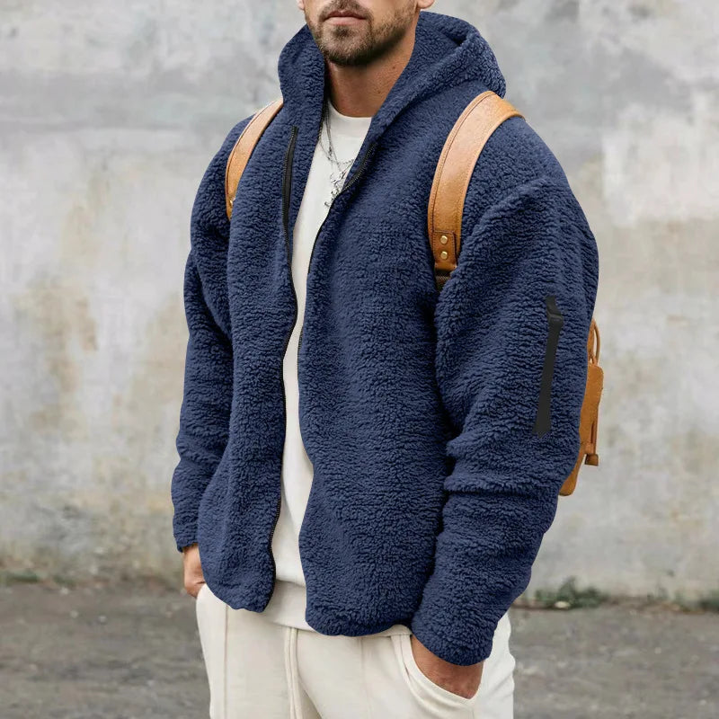 Men’s Stylish Zip-up Hooded Sweatshirt | Heavy