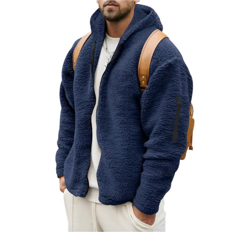 Men’s Stylish Zip-up Hooded Sweatshirt | Heavy