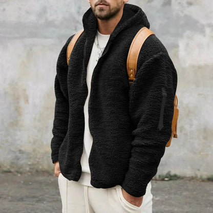 Men’s Stylish Zip-up Hooded Sweatshirt | Heavy