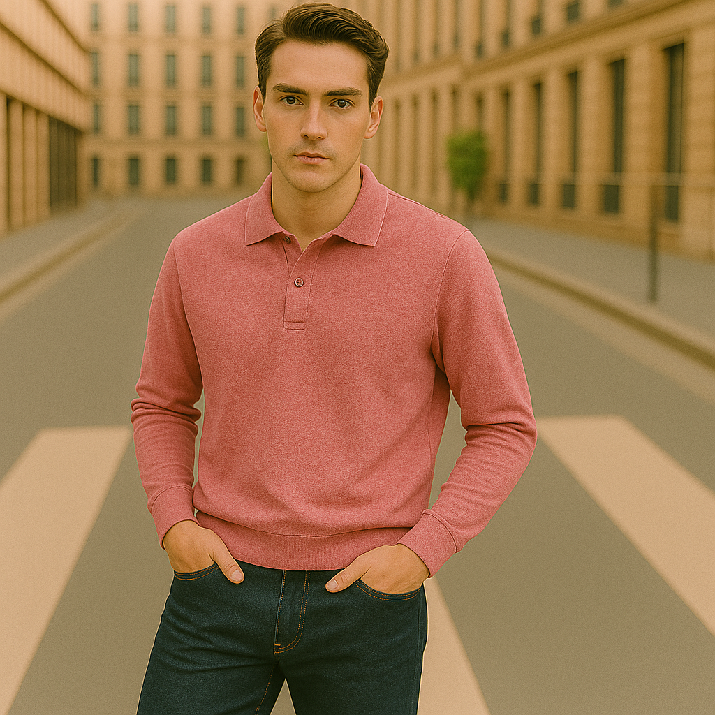 Chemise Décontractée à Manches Longues pour Hommes | Simple