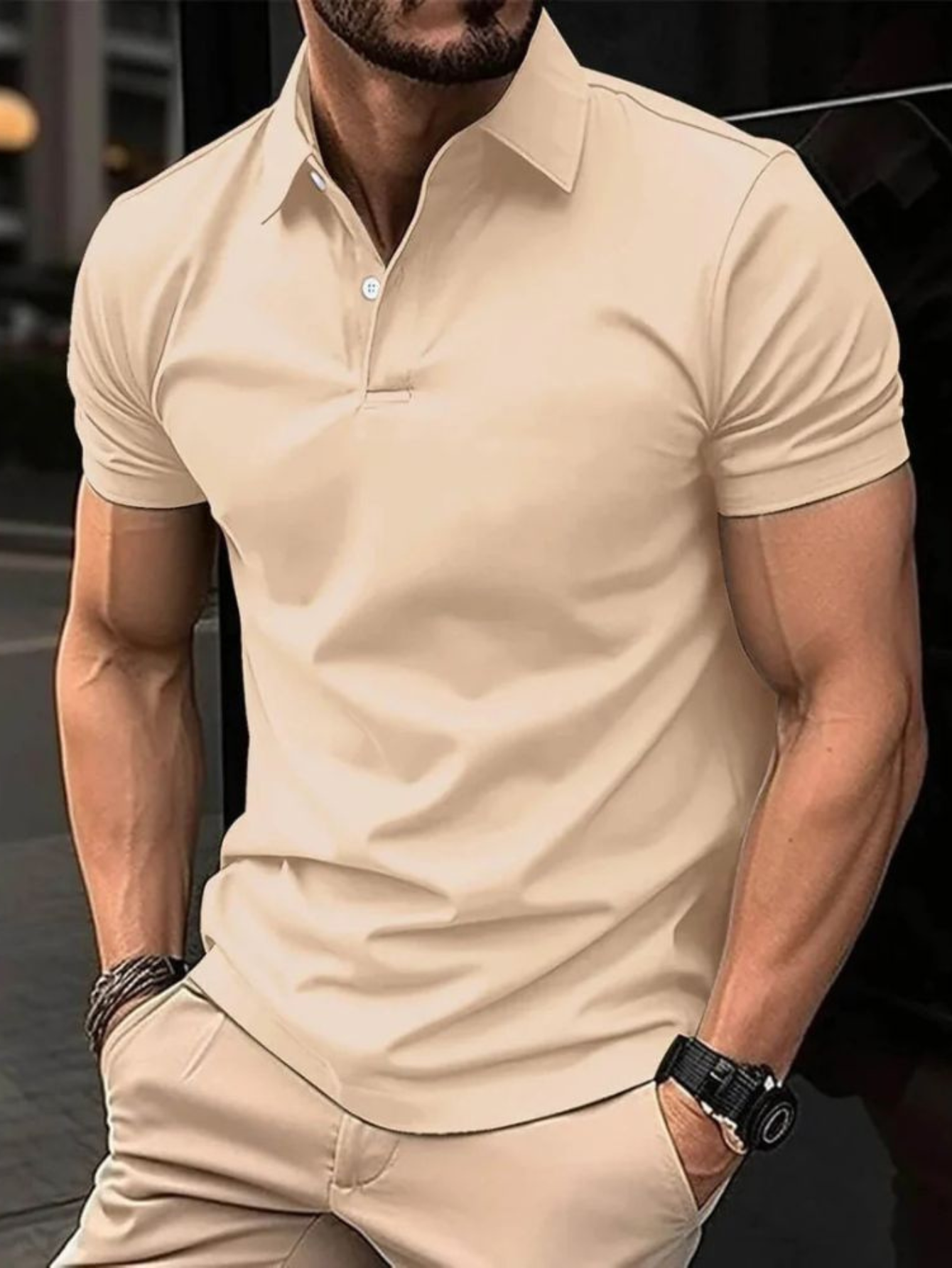 Polo d'Été Élégant pour Hommes