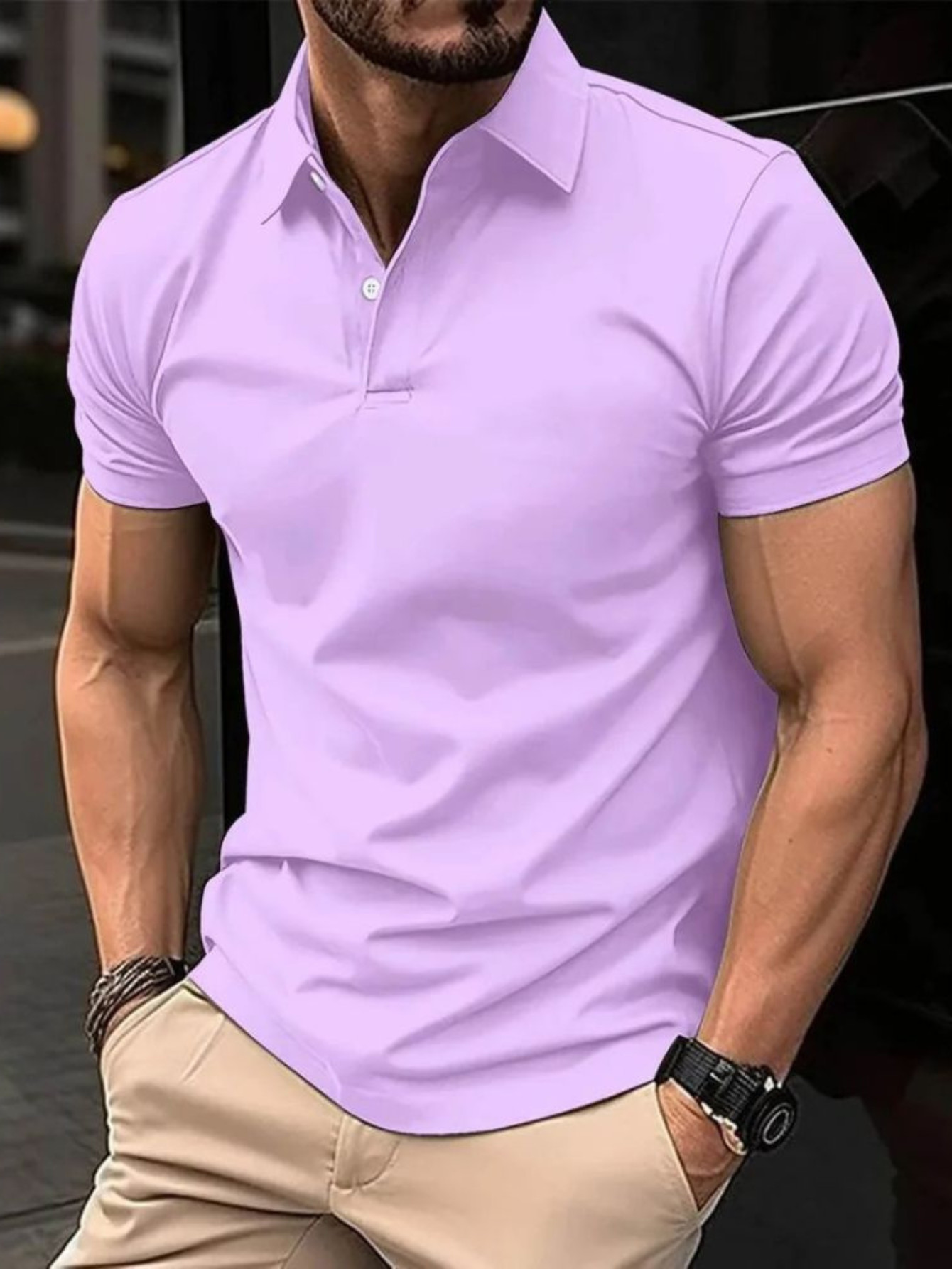 Polo d'Été Élégant pour Hommes