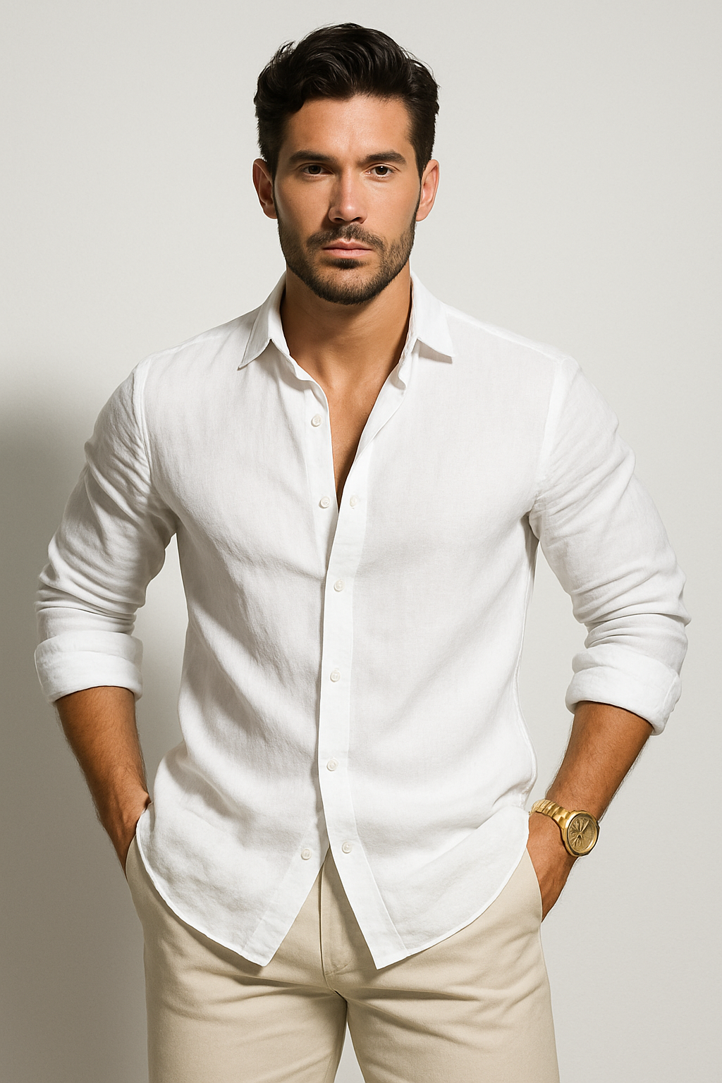 Men’s Classic Casual Shirt | Long Sleeve