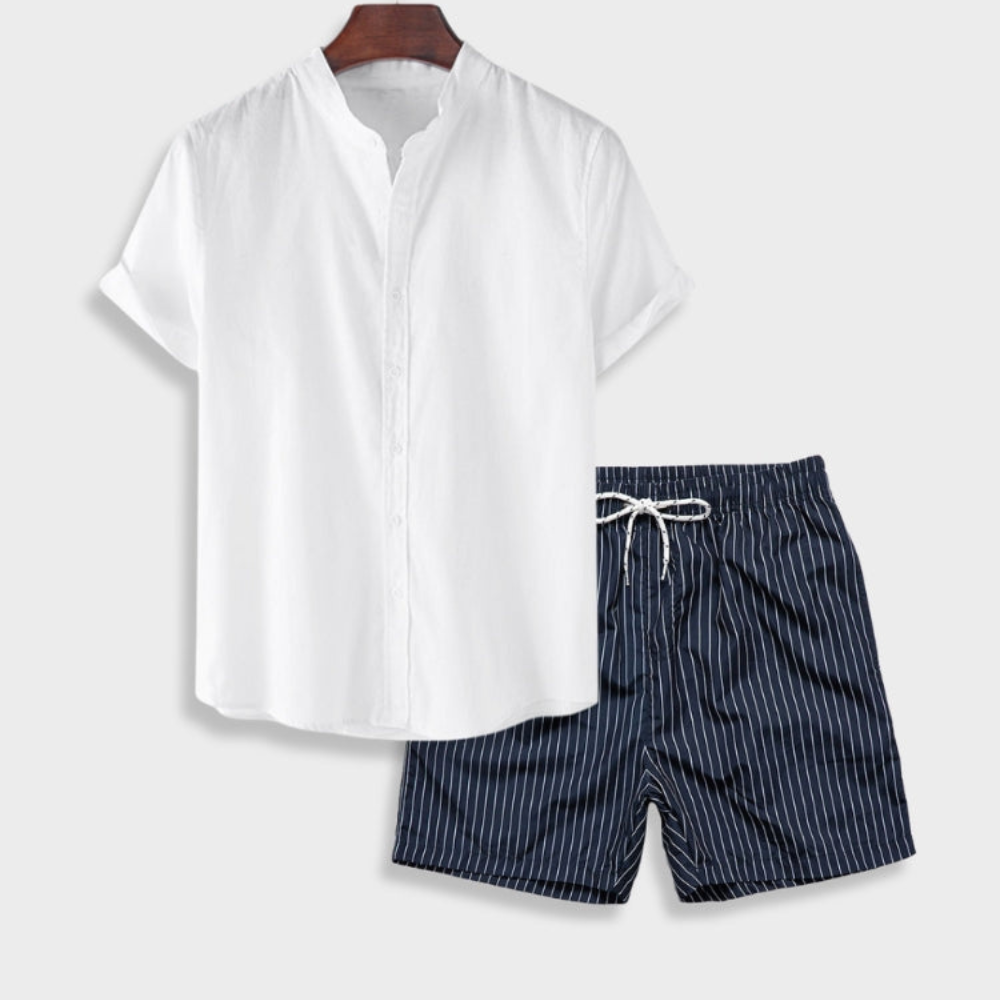 Ensemble de Plage Élégant pour Hommes | Inspiré par Ibiza