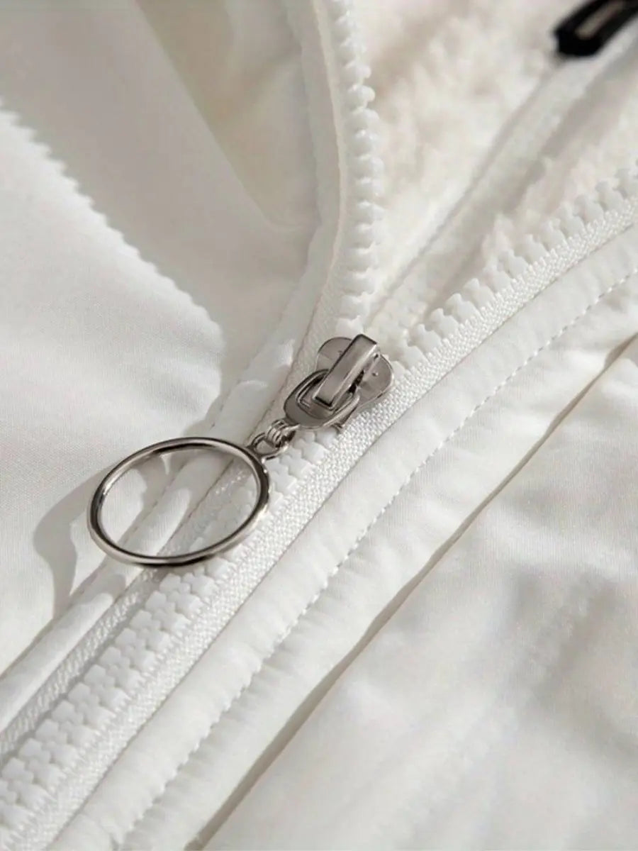 Hooded Winter Zip Jacket | Street Wear Design