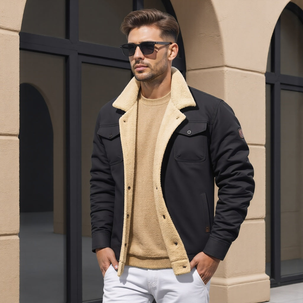 Veste Bomber Vintage Pour Hommes | Classique