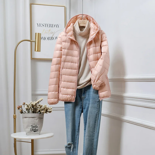 Women’s Hooded Puffer Jacket | Stylish Outerwear
