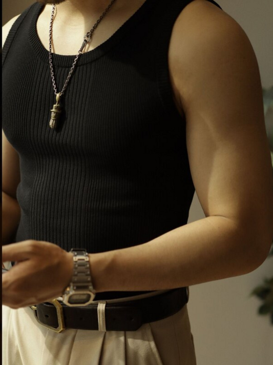 Men's Classic Knitted Vest | Timeless