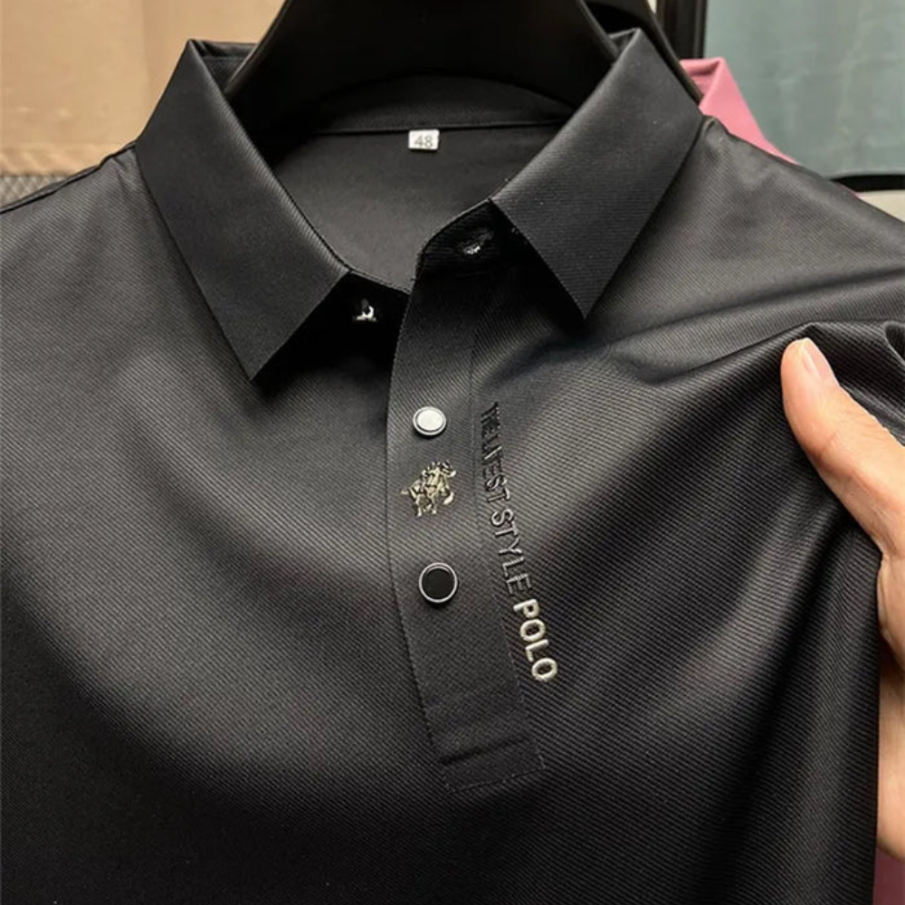 Polo Slim Fit Pour Hommes | Manches Courtes