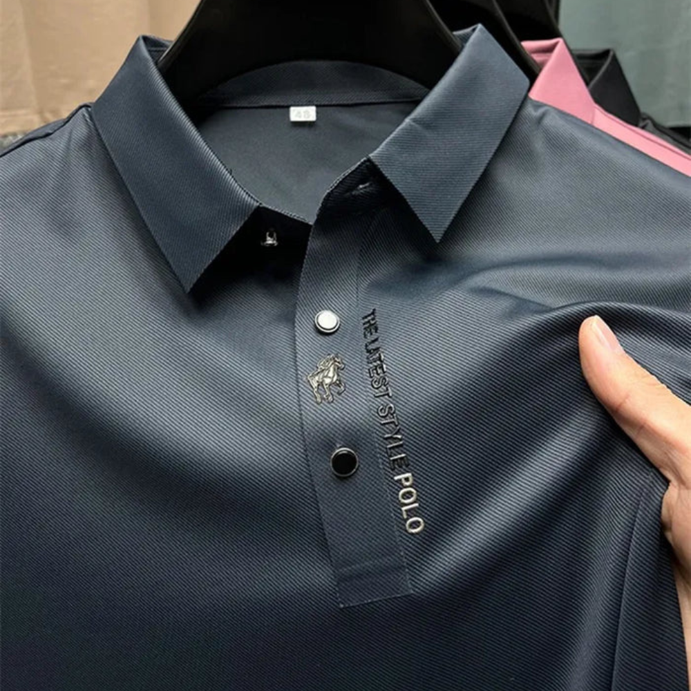 Polo Slim Fit Pour Hommes | Manches Courtes