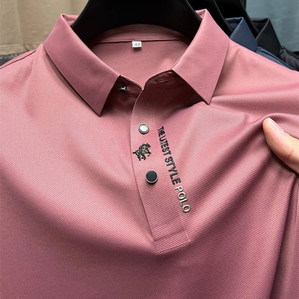Polo Slim Fit Pour Hommes | Manches Courtes