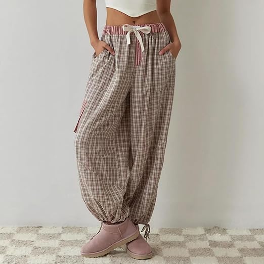 Ensemble Deux Pièces a Carreaux Chic Pour Femmes | Stylé