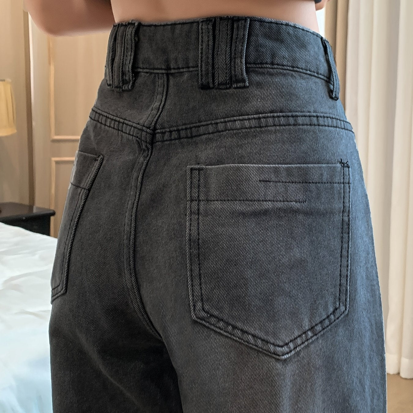 Womens Wide Leg Trouser | Vintage Jeans