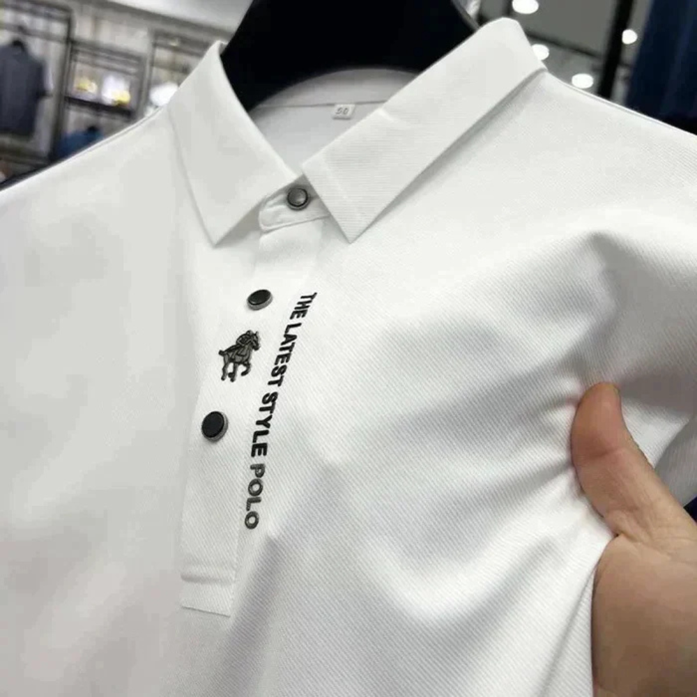 Polo Slim Fit Pour Hommes | Manches Courtes