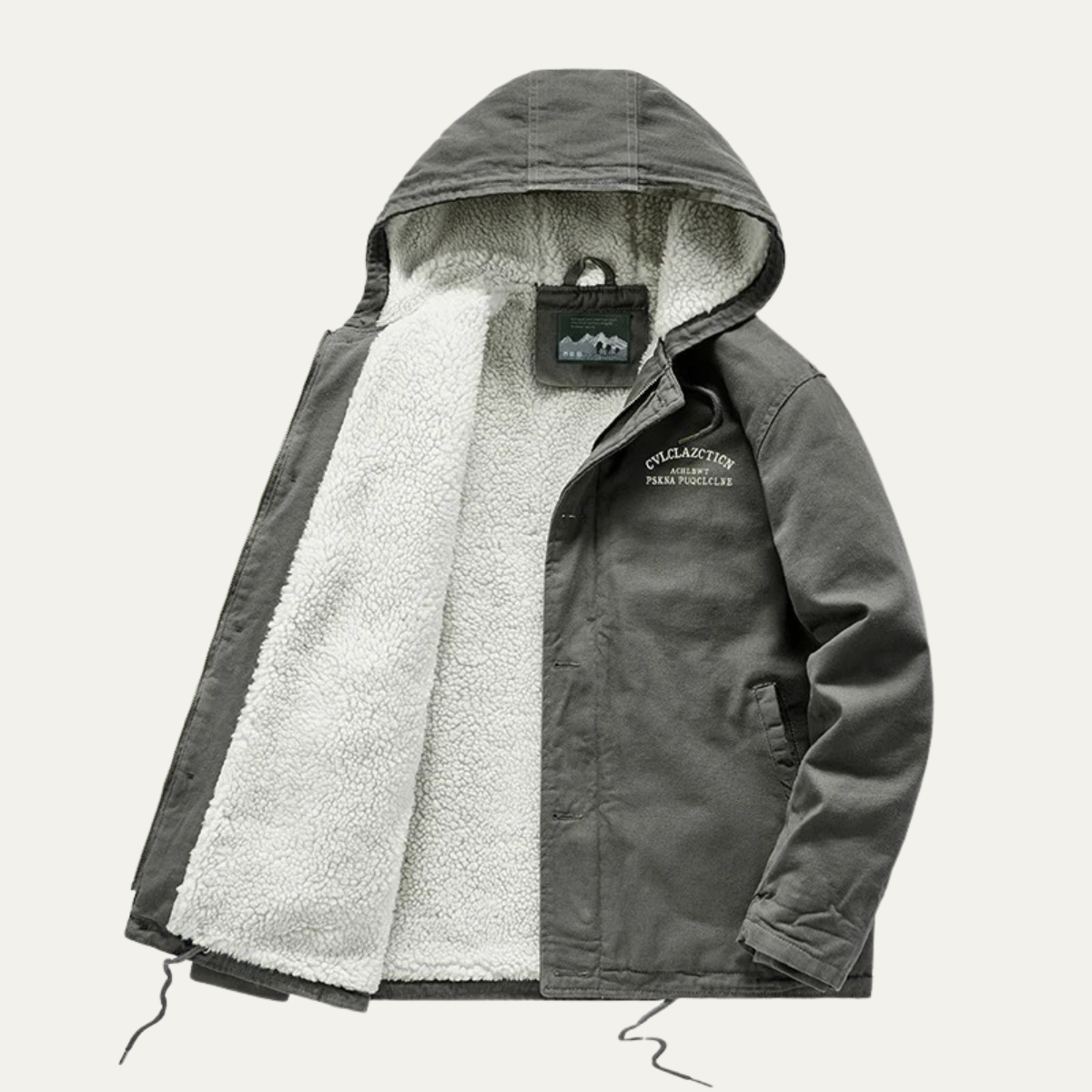 Men's Hooded Winter Jacket | Classic Look