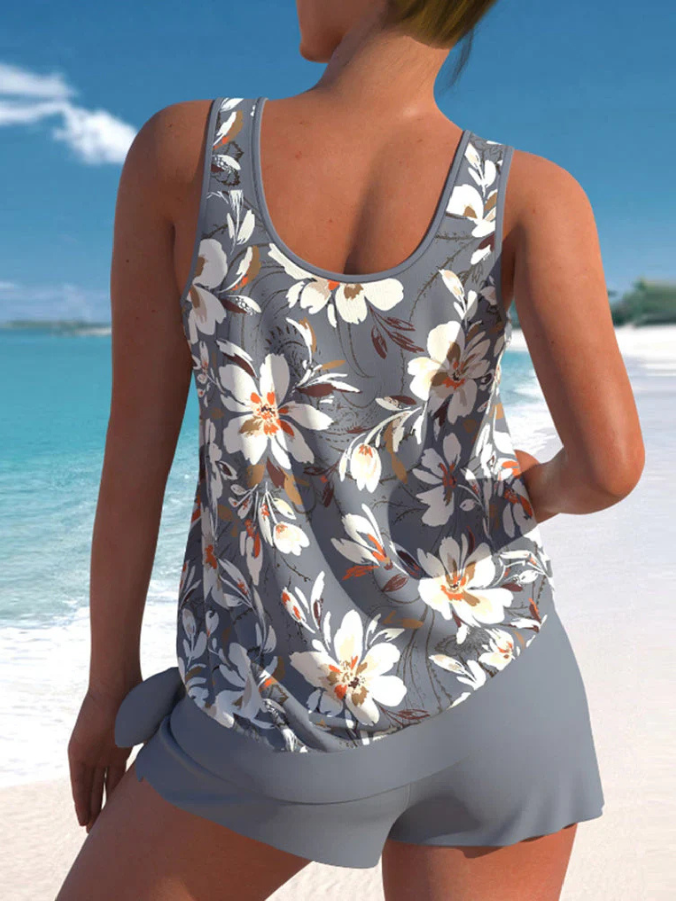 Ensemble Tankini Femme Deux Pièces | Été
