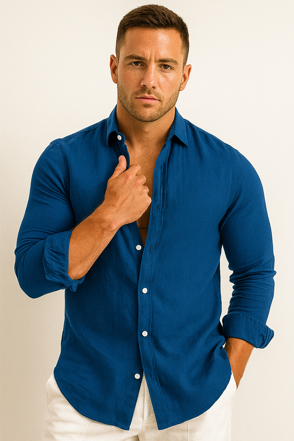 Men’s Classic Casual Shirt | Long Sleeve