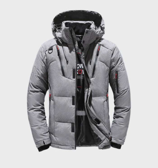 Men’s Padded Winter Parka Jacket | Hooded