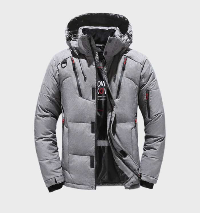 Men’s Padded Winter Parka Jacket | Hooded