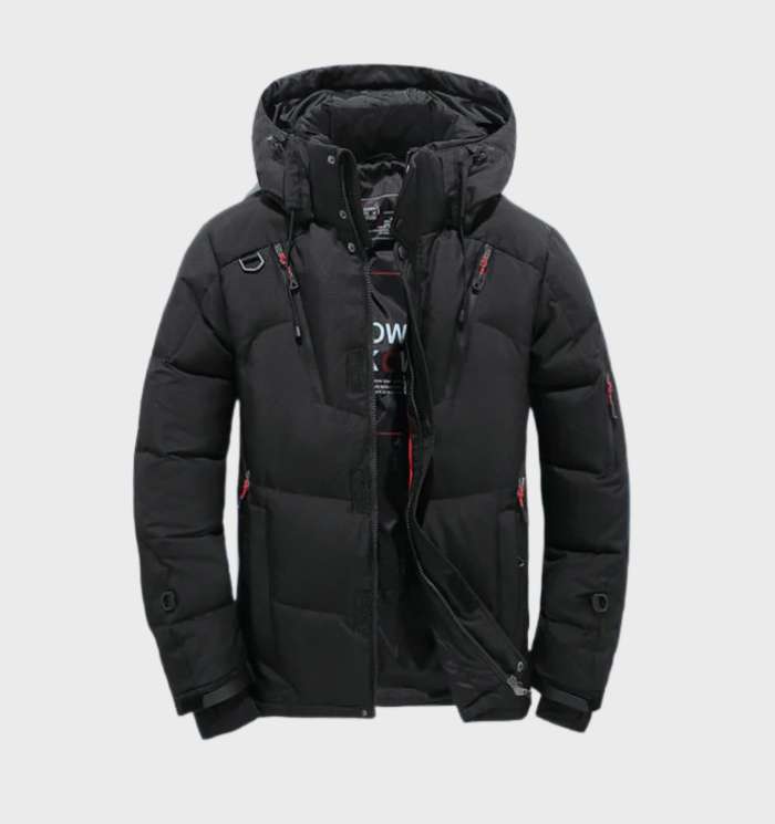 Men’s Padded Winter Parka Jacket | Hooded
