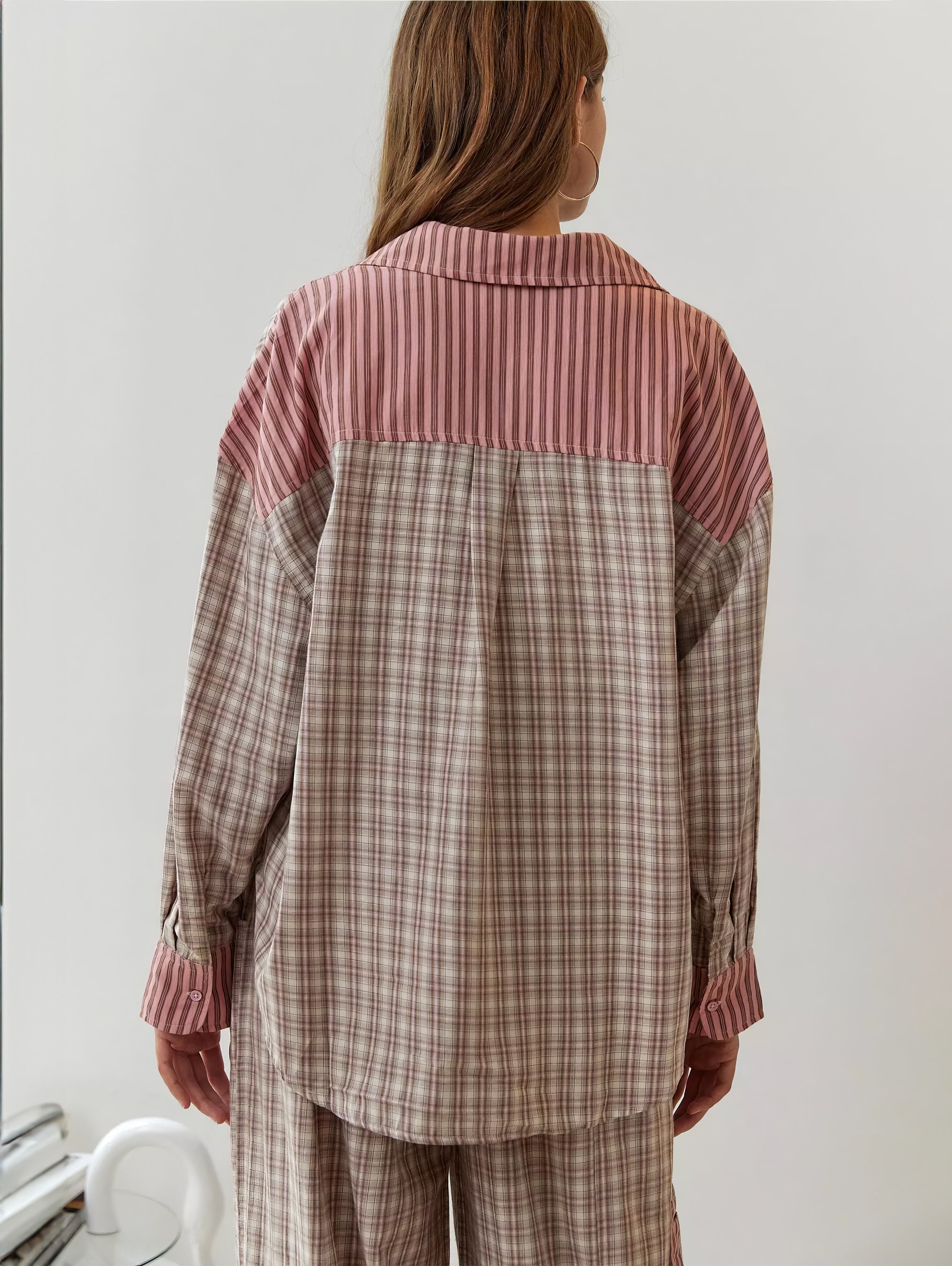 Ensemble Deux Pièces a Carreaux Chic Pour Femmes | Stylé