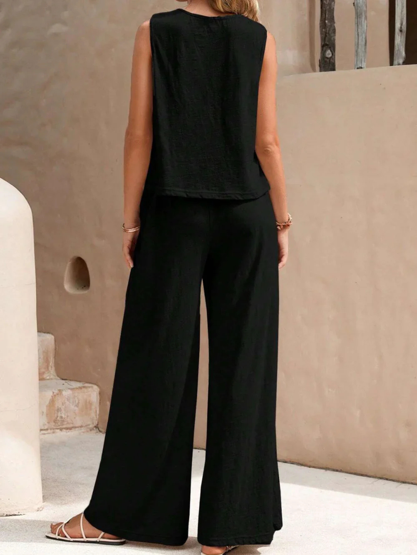 Ensemble Haut et Pantalon Décontracté Femme | Été