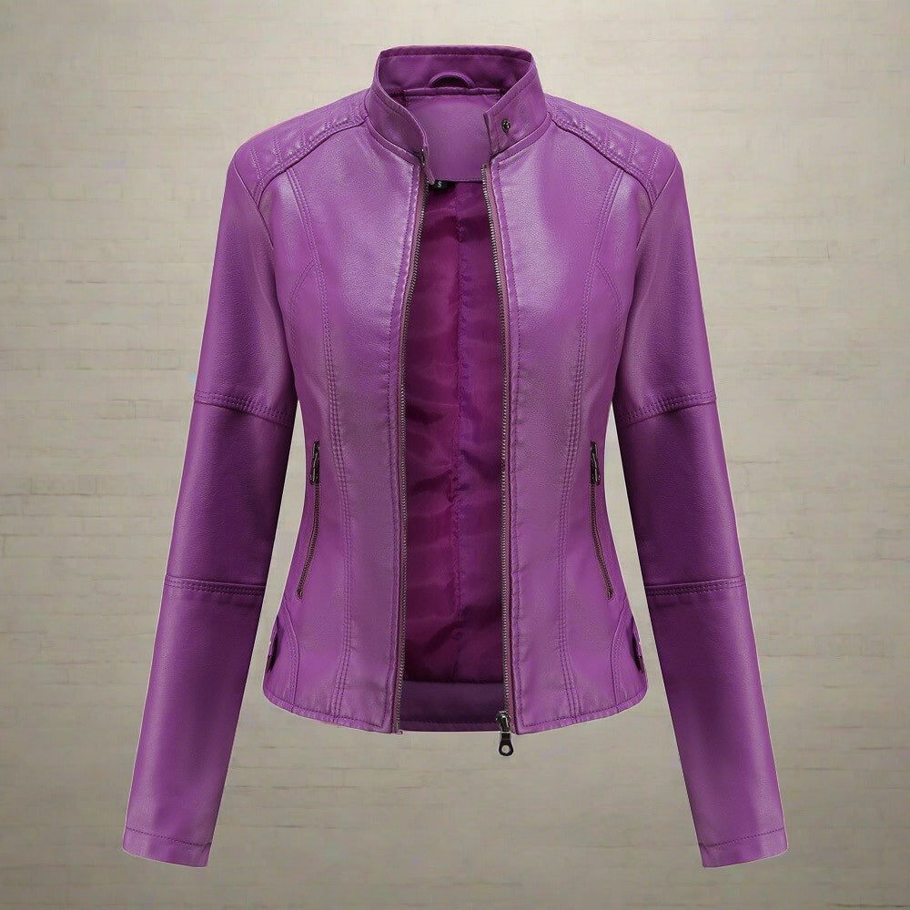 Veste en Cuir Stylée pour Femme | Tendance
