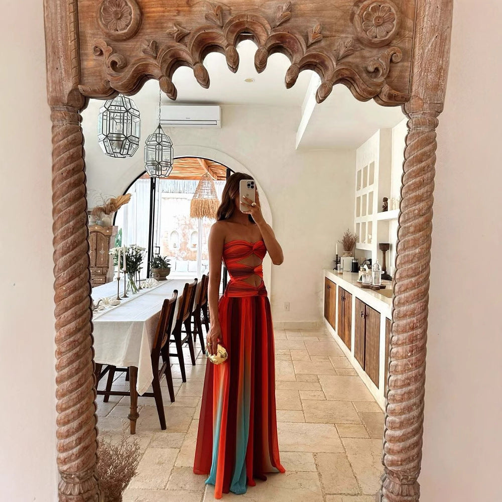 Robe Florale Élegante pour Femmes | Maxi