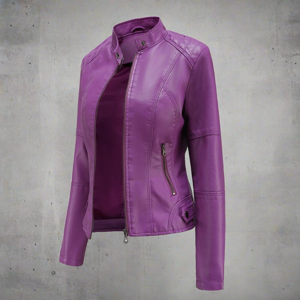 Veste en Cuir Stylée pour Femme | Tendance